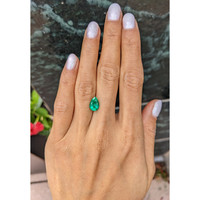 1.75 Ct. Emerald from Brazil Life Style