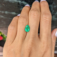 1.73 Ct. Emerald from Zambia Life Style