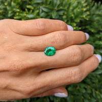1.64 Ct. Emerald from Zambia Life Style
