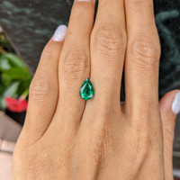 1.63 Ct. Emerald from Zambia Life Style