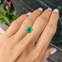 1.70 Ct. Emerald from Zambia Life Style