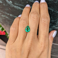 1.84 Ct. Emerald from Zambia Life Style