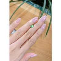 0.72 Ct. Emerald from Afghanistan Life Style