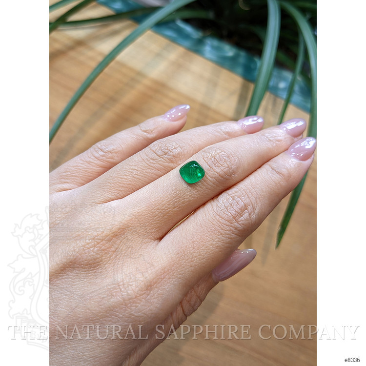 2.04 Ct. Cabochon Emerald from Afghanistan