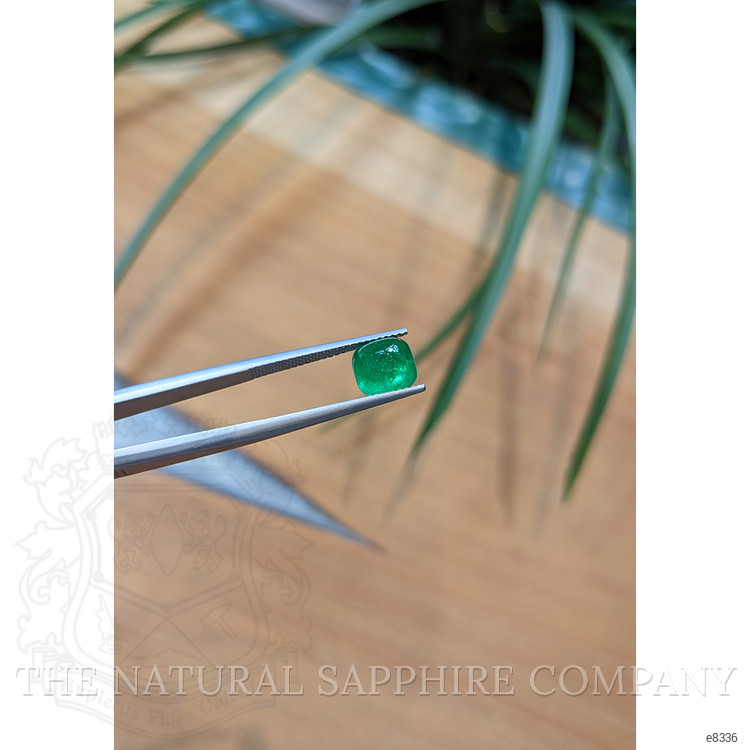 2.04 Ct. Cabochon Emerald from Afghanistan