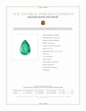 1.22 Ct. Emerald from Afghanistan Scan Report