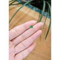 0.35 Ct. Emerald from Afghanistan Life Style