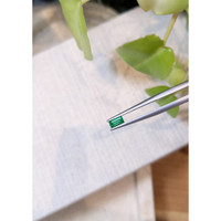 0.27 Ct. Emerald from Afghanistan Life Style