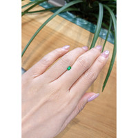 0.20 Ct. Emerald from Afghanistan Life Style
