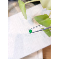 0.35 Ct. Emerald from Afghanistan Life Style