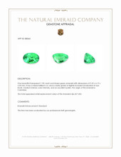 1.90 Ct. Emerald from Colombia Appraisal