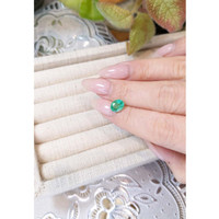 1.60 Ct. Emerald from Colombia Life Style