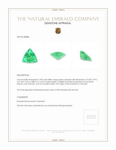1.88 Ct. Emerald from Colombia Appraisal