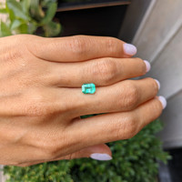 1.07 Ct. Emerald from Brazil Life Style