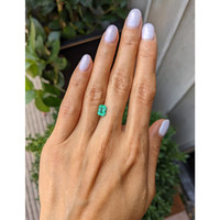 1.07 Ct. Emerald from Brazil Life Style