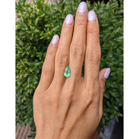 1.77 Ct. Emerald from Colombia Life Style