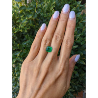 2.62 Ct. Emerald from Zambia Life Style