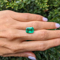 5.50 Ct. Emerald from Zambia Life Style