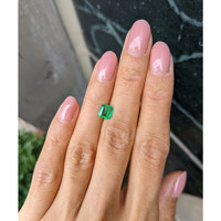0.77 Ct. Emerald from Colombia Life Style