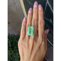 29.18 Ct. Emerald from Zambia Life Style