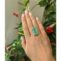 29.18 Ct. Emerald from Zambia Life Style
