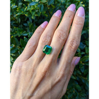 5.88 Ct. Emerald from Zambia Life Style