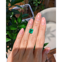 1.94 Ct. Emerald from Colombia Life Style