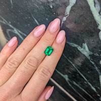 2.62 Ct. Emerald from Zambia Life Style