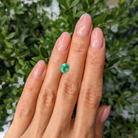 1.03 Ct. Emerald from Colombia Life Style