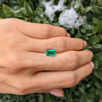 1.59 Ct. Emerald from Zambia Life Style