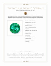 2.63 Ct. Emerald from Zambia Scan Report