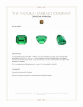 2.40 Ct. Emerald from Colombia Appraisal