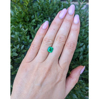 1.80 Ct. Emerald from Colombia Life Style