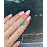 2.14 Ct. Emerald from Colombia Life Style