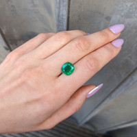 5.32 Ct. Emerald from Zambia Life Style