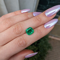 3.96 Ct. Emerald from Zambia Life Style