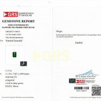 3.13 Ct. Emerald from Zambia Scan Report