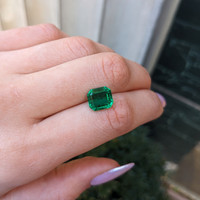 3.61 Ct. Emerald from Zambia Life Style