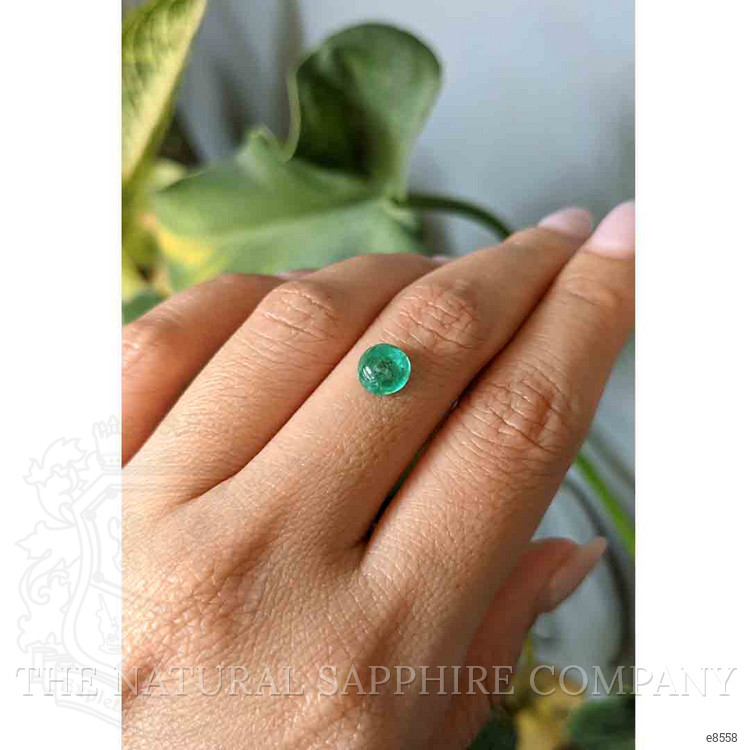 1.48 Ct. Cabochon Emerald from Zambia
