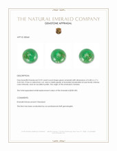 0.92 Ct. Cabochon Emerald from Zambia Appraisal