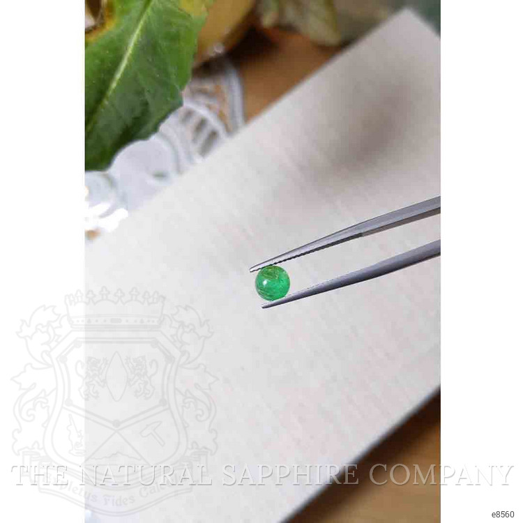 0.92 Ct. Cabochon Emerald from Zambia