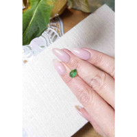 1.61 Ct. Cabochon Emerald from Zambia Life Style