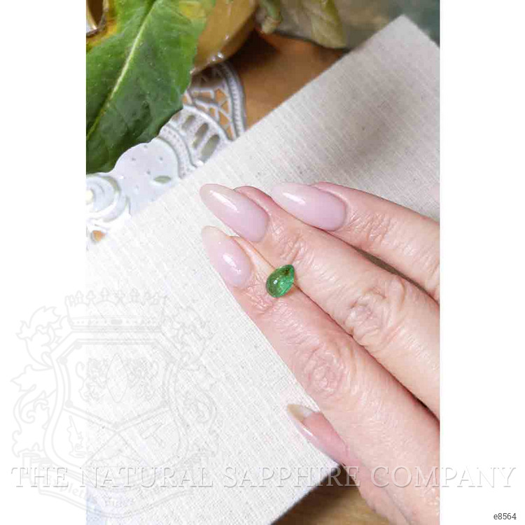 1.61 Ct. Cabochon Emerald from Zambia