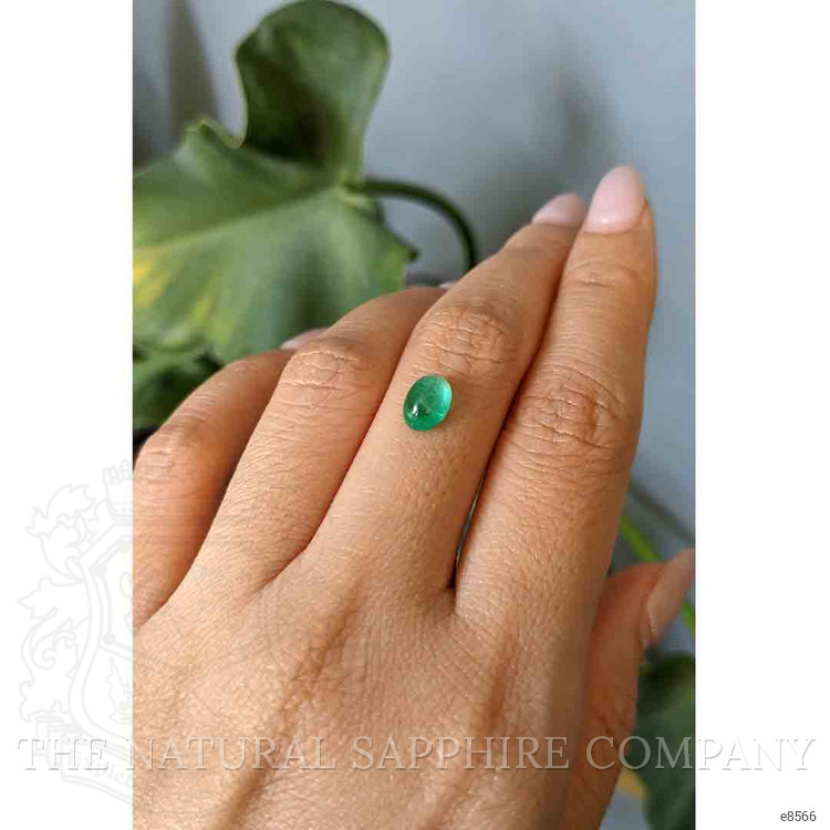 1.32 Ct. Cabochon Emerald from Zambia