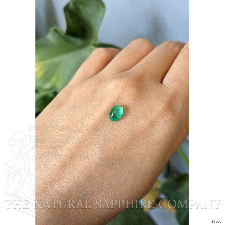 1.32 Ct. Cabochon Emerald from Zambia