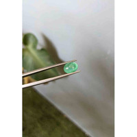 2.86 Ct. Cabochon Emerald from Zambia Life Style