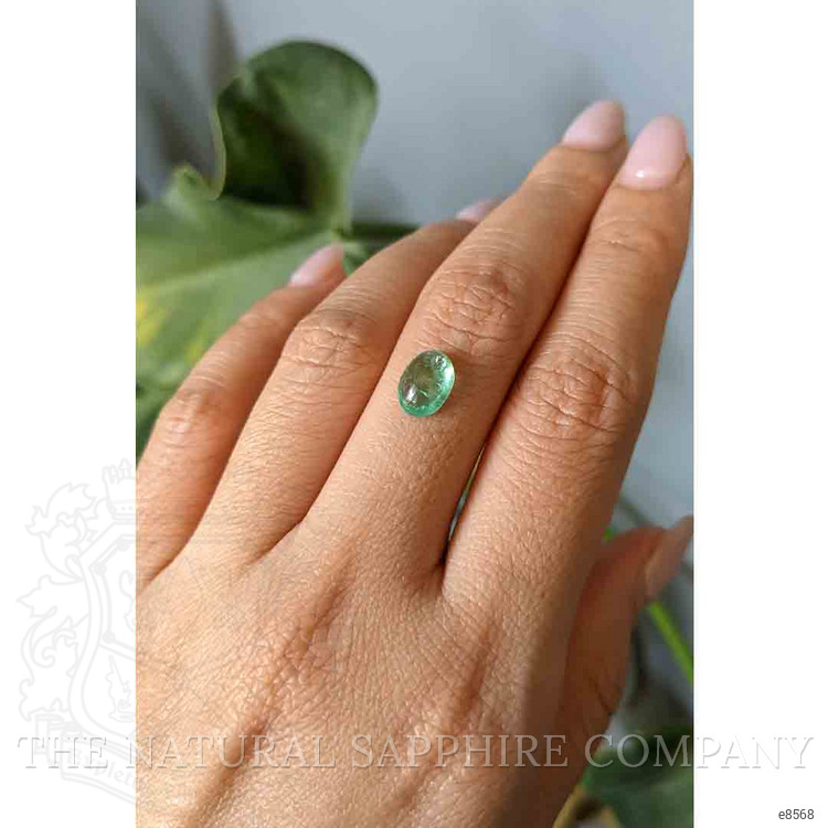1.48 Ct. Cabochon Emerald from Zambia