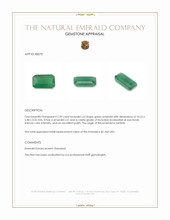 2.39 Ct. Emerald from Zambia Appraisal