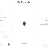 3.34 Ct. Emerald from Zambia Scan Report