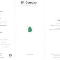 3.78 Ct. Emerald from Zambia Scan Report
